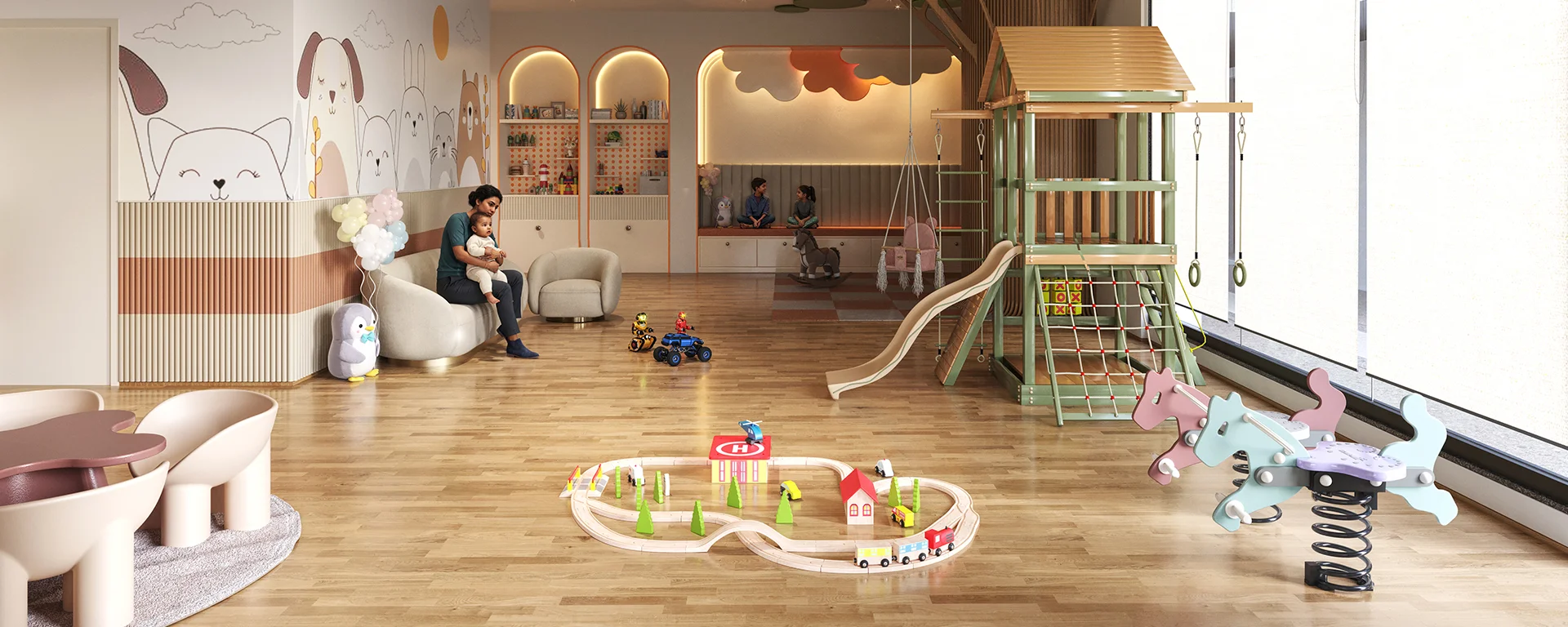 The Toddler Play Area